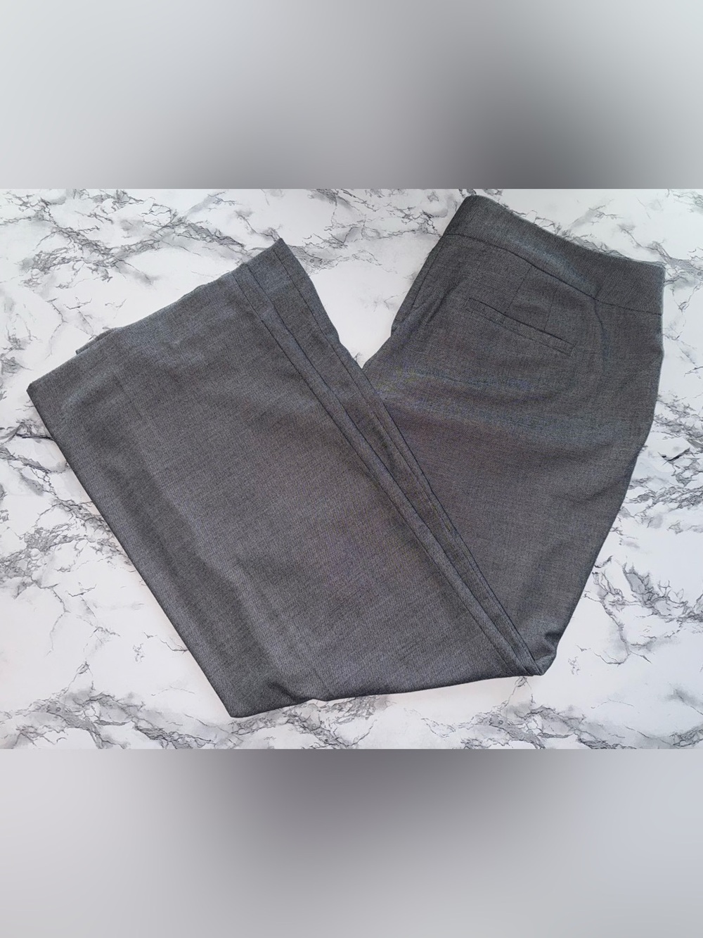 White House Black Market Gray Modern Boot Pants
